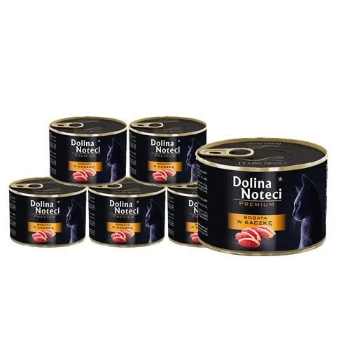 DOLINA NOTECI Premium Jehněčí 185 g konzerva pro dospělé kočky