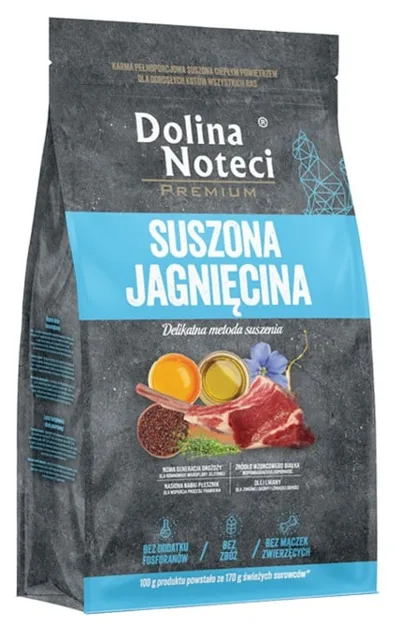 DOLINA NOTECI Premium Jehněčí krmivo pro kočky 2 kg