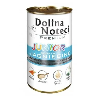 DOLINA NOTECI Premium Junior Bohatá na jehněčí 400g