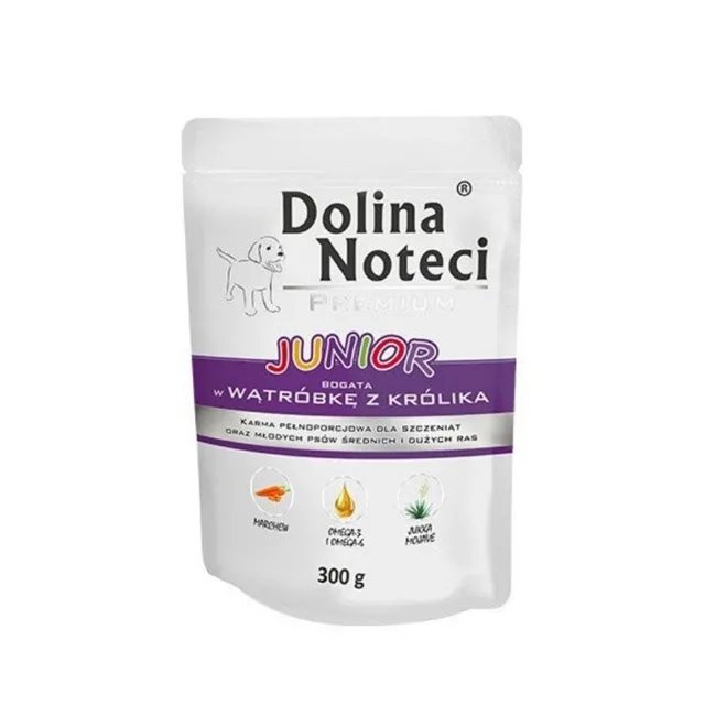 DOLINA NOTECI Premium Junior Bohatá na králičí játra 300 g