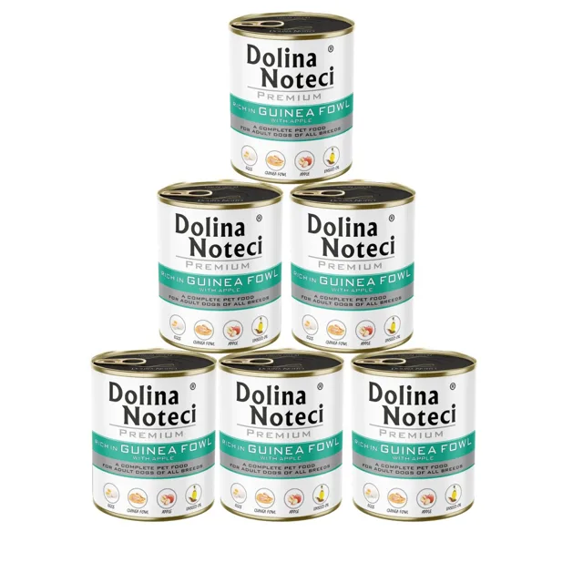 DOLINA NOTECI Premium konzervy pro dospělé psy všech plemen perlička s jablkem 6x800 g