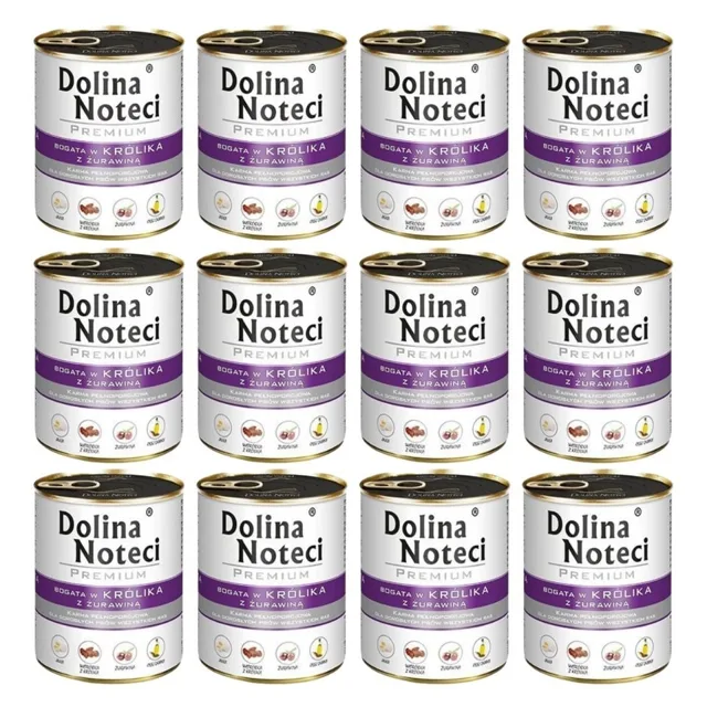 DOLINA NOTECI Premium králík s brusinkami 12x800g