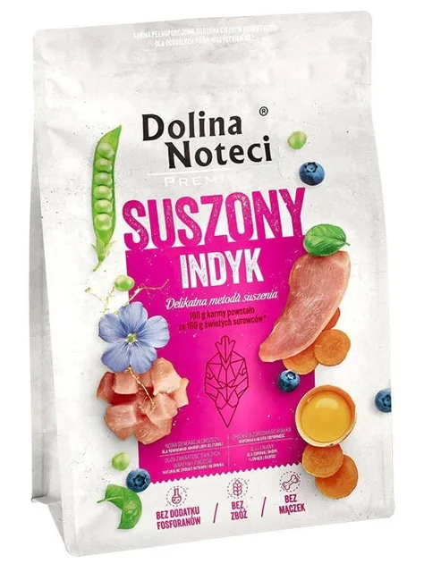 DOLINA NOTECI Premium Krůtí krmivo pro psy 3 kg