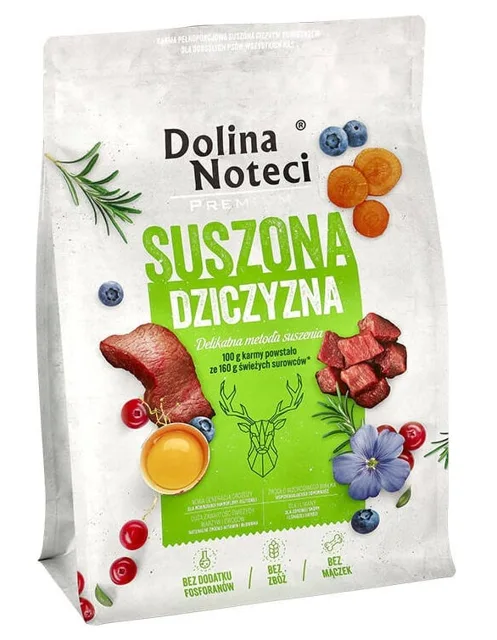 DOLINA NOTECI Premium maso z divočáka krmivo pro psy 3 kg