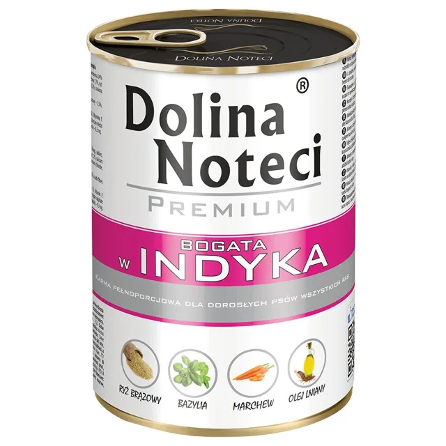 Dolina Noteci Premium míchané balení 24 x 400 g - míchané balení (jehněčí, hovězí, krůtí, kachní)