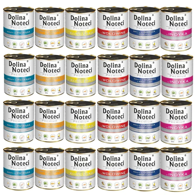 DOLINA NOTECI Premium Mix příchutí 24x800g