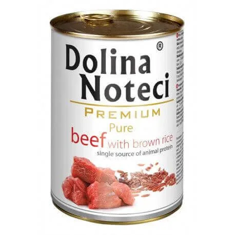 DOLINA NOTECI Premium Pure Hovězí s rýží 800g