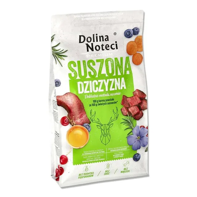 DOLINA NOTECI Premium Sušené zvěřinové krmivo pro psy 9 kg