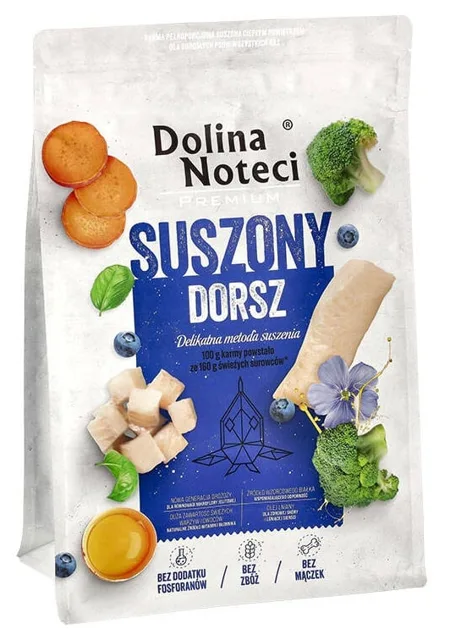 DOLINA NOTECI Premium Treska krmivo pro psy 3 kg