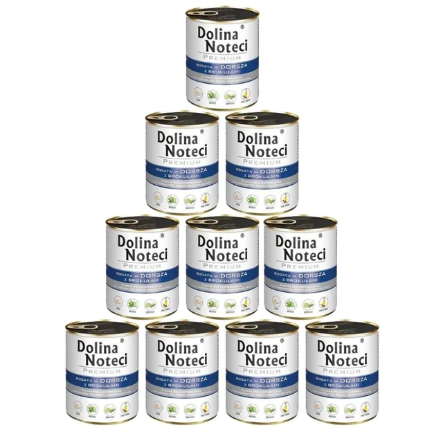 DOLINA NOTECI Premium treska s brokolicí 10x800g