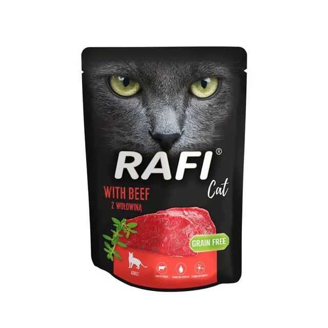 DOLINA NOTECI Rafi Cat s hovězím masem 300 g