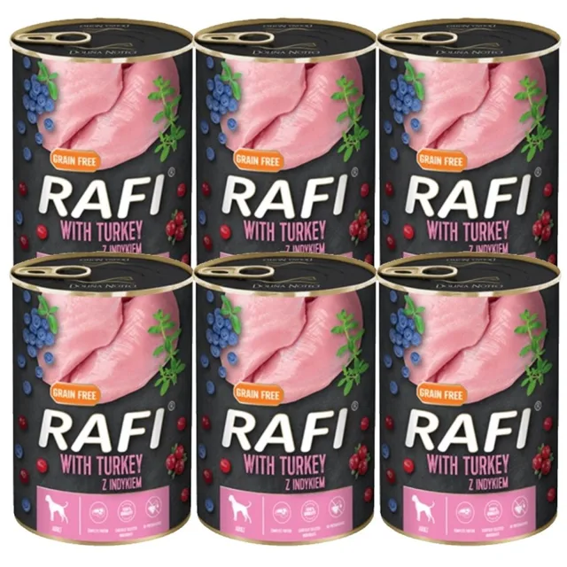DOLINA NOTECI RAFI Krůtí 6x400 g