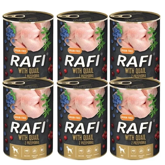 DOLINA NOTECI RAFI Quail Křepelka 6x400 g