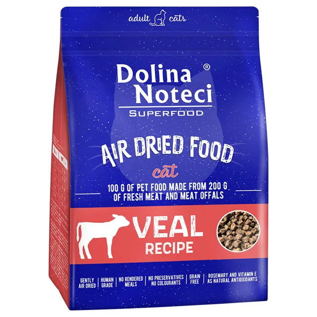 Dolina Noteci Superfood Feline telecí - 1 kg