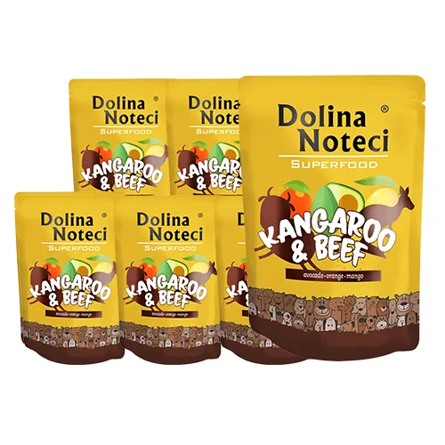 DOLINA NOTECI Superfood Klokan a hovězí 10x 300g