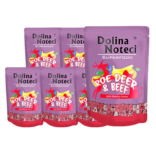 DOLINA NOTECI SuperFood Srna a Hovězí 10x300 g