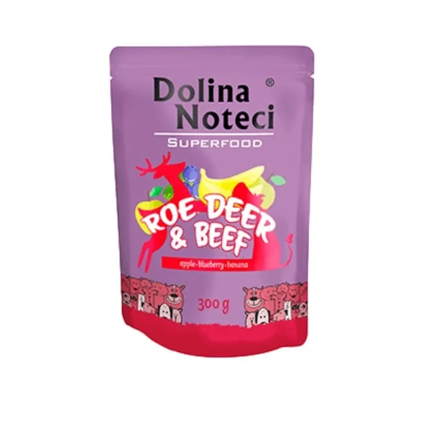 DOLINA NOTECI SuperFood Srnčí a hovězí 300 g