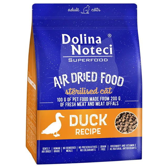 Dolina Noteci Superfood Sterilised Feline Duck - 1 kg