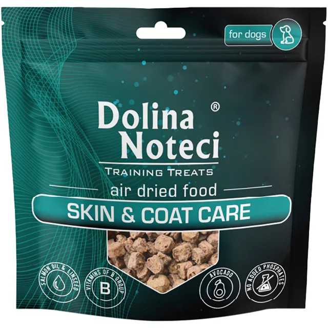 Dolina Noteci Training Snacks Skin & Coat - výhodné balení: 3 x 130 g