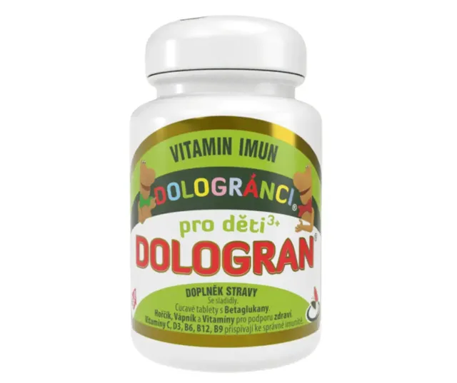 Dologran pro děti DOLOGRÁNCI Vitamin Imun 60 tablet