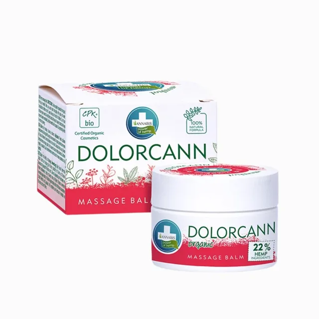 DOLORCANN BIO konopná masážní mast s mentolem - 50 ml - Annabis