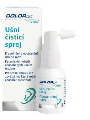 DOLORgit med ušní čisticí sprej 20 ml