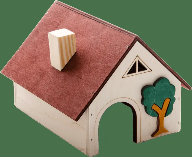Domek JK pro křečky velký 14x10x11cm