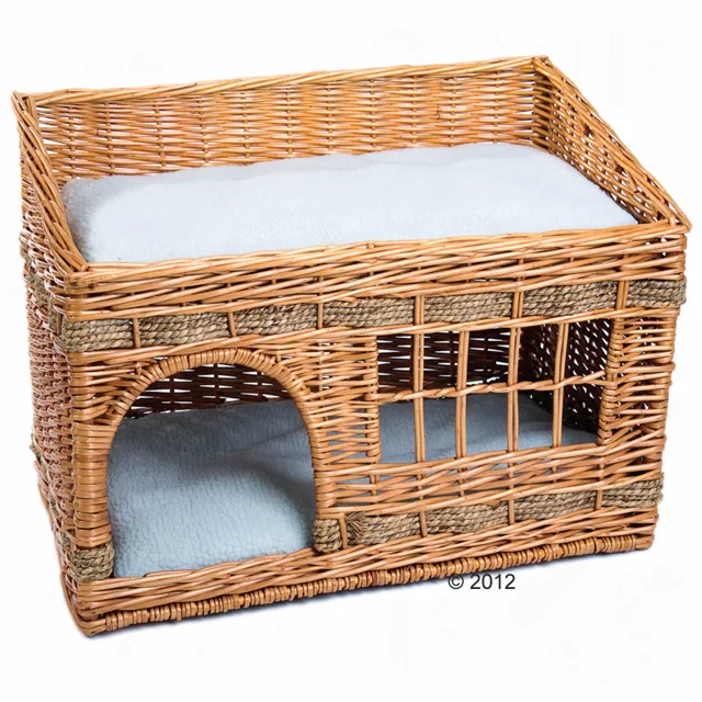 Domek pro kočky Pueblo - D 56 x Š 36 x V 42 cm - tmavě hnědá
