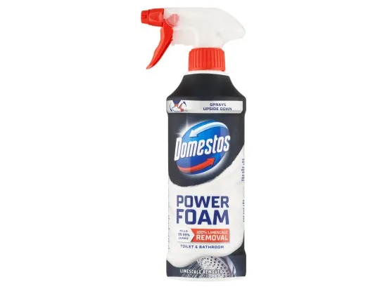 Domestos Power Foam Žádný vodní kámen WC pěna 435 ml