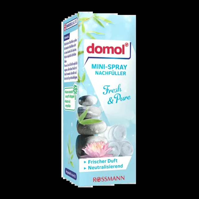 Domol Mini sprej Náhradní náplň  Fresh & Pure 25 ml