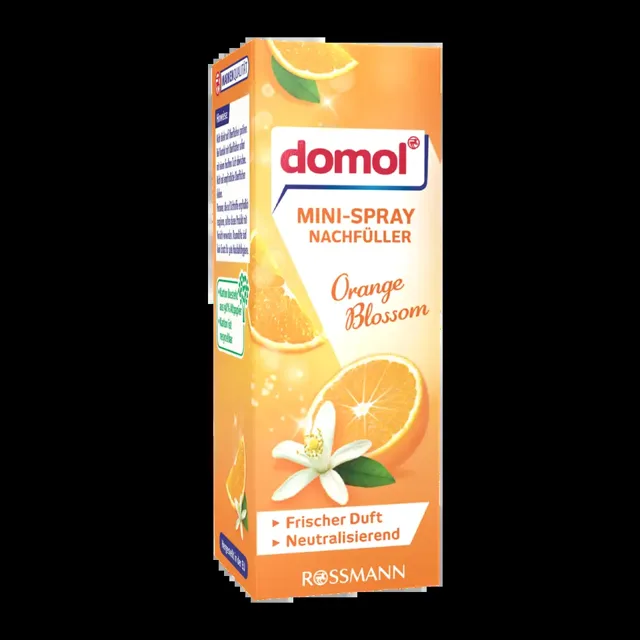 Domol Mini sprej Náhradní náplň  Orange Blossom 25 ml