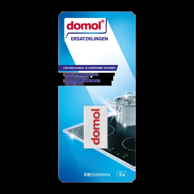 Domol Náhradní čepele pro škrabku na varnou desku 5 ks