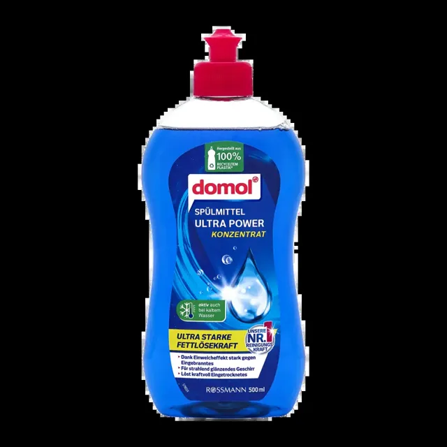 Domol Prostředek na mytí nádobí Ultra power 500 ml