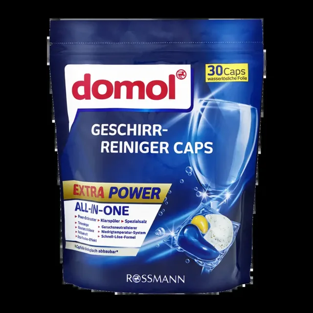 Domol Tablety do myčky Extra Power All In One 30 ks