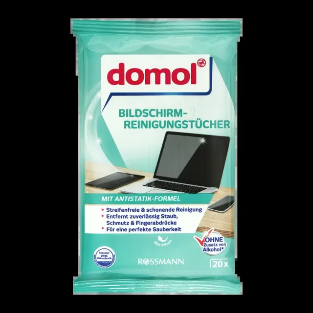 Domol Ubrousky na čištění obrazovky 20 ks