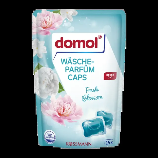 Domol Vonné kapsle na prádlo Fresh Blossom 15 ks