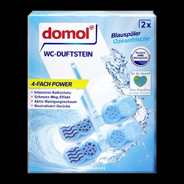 Domol WC blok 4v1 Oceán 96 g