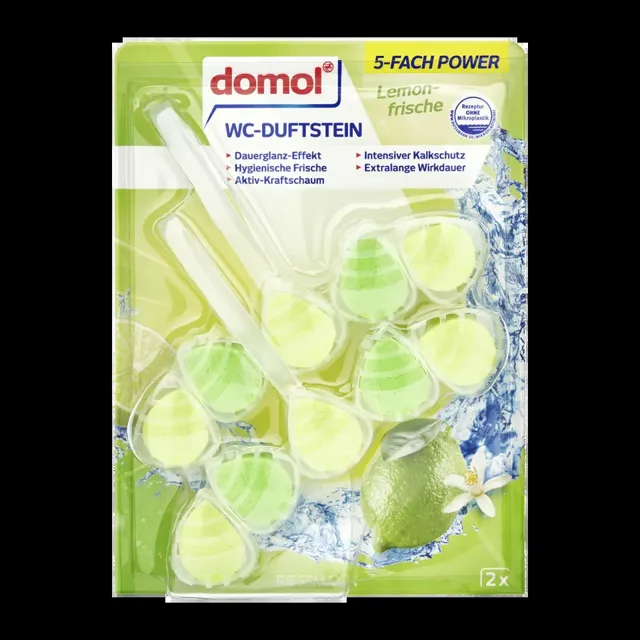 Domol WC Blok 5v1 Citron 2x 55 g 110 g