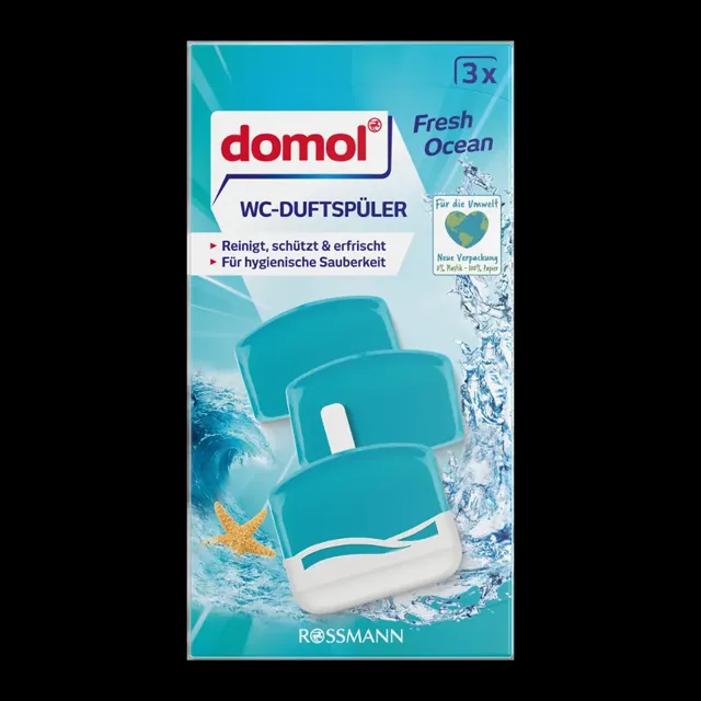 Domol WC blok s vůní oceánu 165 ml