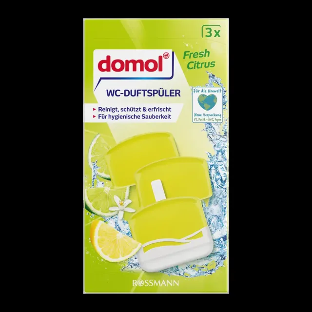 Domol WC blok svěží citrus  165 ml