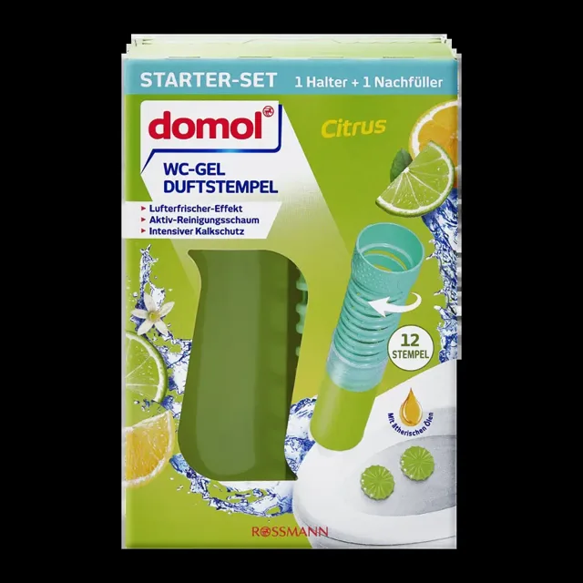 Domol WC bodový blok Citrus 75 ml