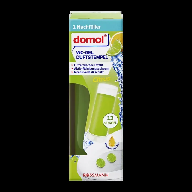 Domol WC gel Citrus náhradní náplň 75 ml