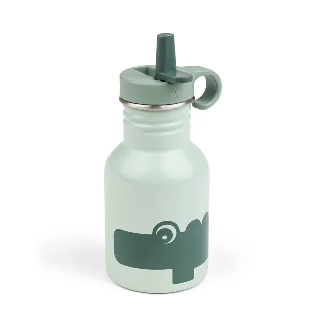 Done by Deer nerezová láhev Croco, zelená, 350 ml