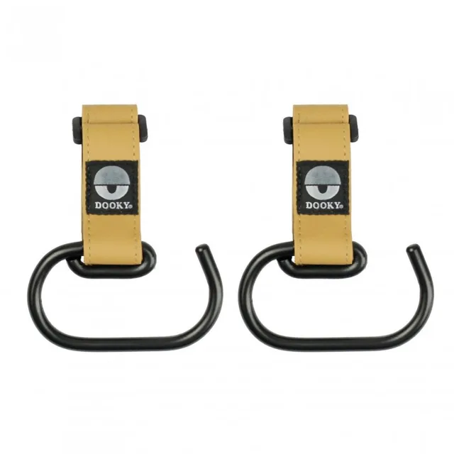 Dooky háčky Buggy Hook LARGE 2ks Brown