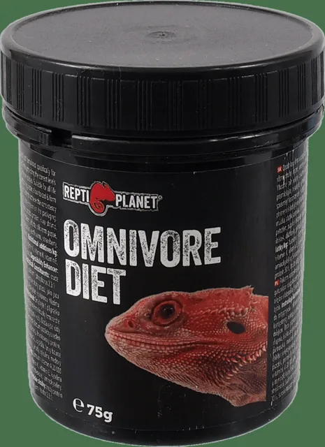 Doplňkové krmivo Repti Planet Omnivore diet 75g