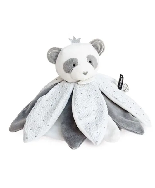 Doudou et Compagnie Paris Dárková sada - plyšový muchláček panda 26 cm