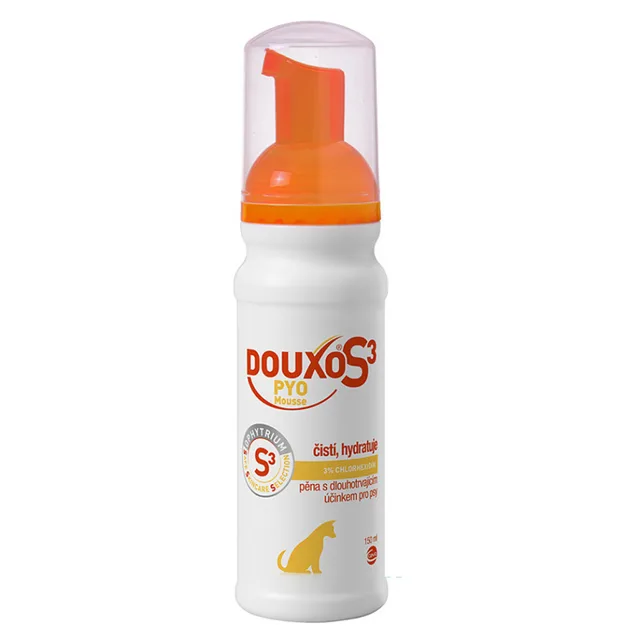 DOUXO S3 Pyo pěna pro psy a kočky 150 ml