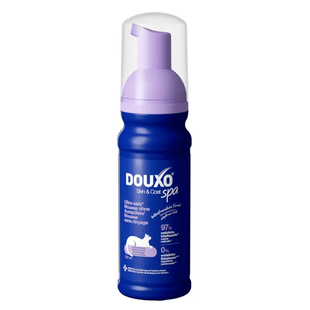 DOUXO Spa suchý šampon na kůži a srst pro kočky - 150 ml