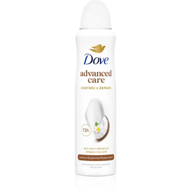 Dove Advanced Care Coconut & Jasmine Flower Scent antiperspirant sprej 150 ml