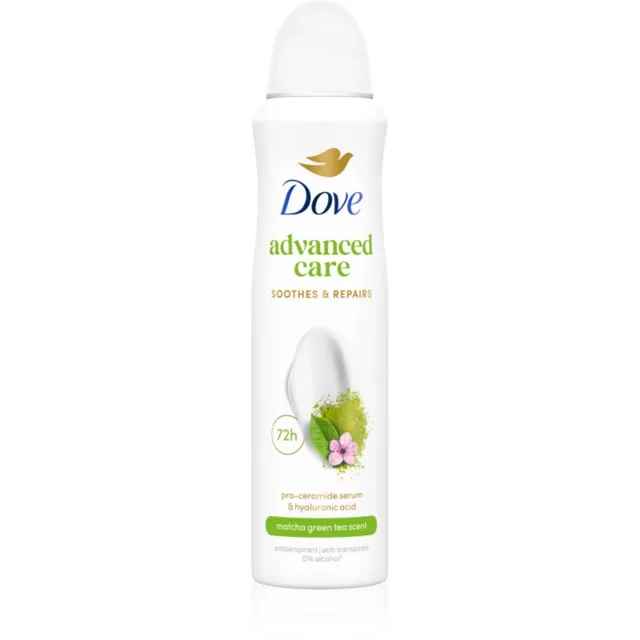 Dove Advanced Care Matcha Green Tea & Sakura Blossom antiperspirant sprej 150 ml